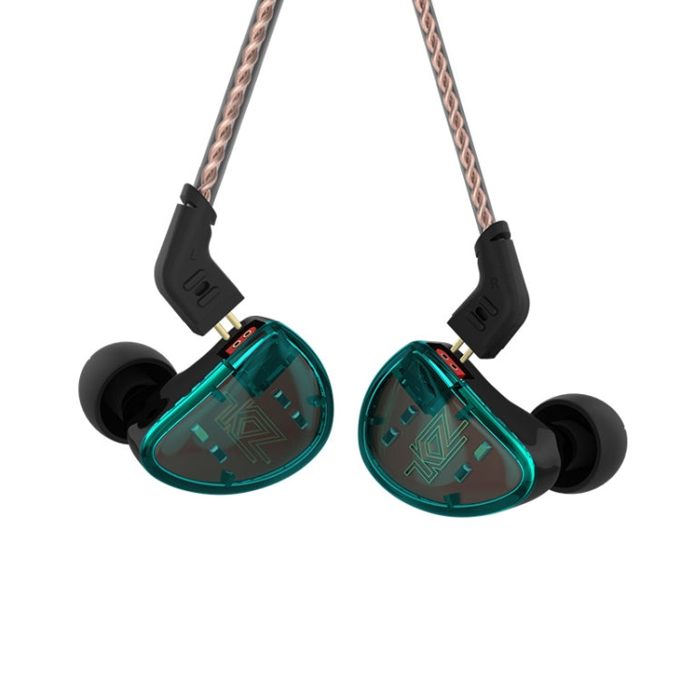 Écouteurs intra-auriculaires HiFi KZ AS10 à dix unités, sans microphone